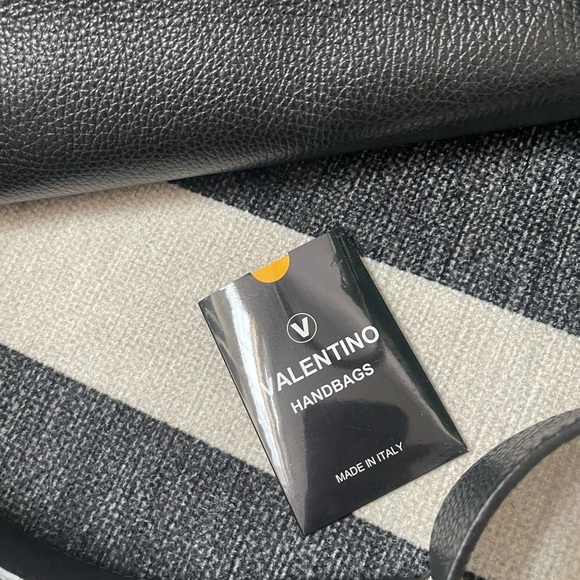 SOLD - MARIO VALENTINO studded black crossbody - Picture 5 of 8